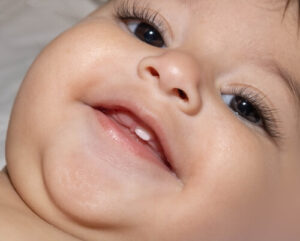 eruption of baby teeth